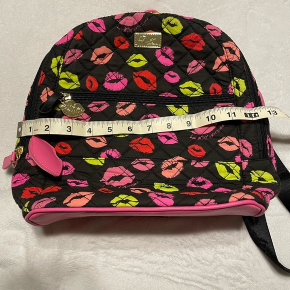 Betsey Johnson Quilted Backpack - Picture 3 of 12